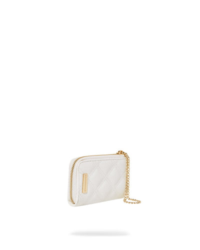 SPRAYGROUND RIVIERIA WHITE GOLD WALLET
