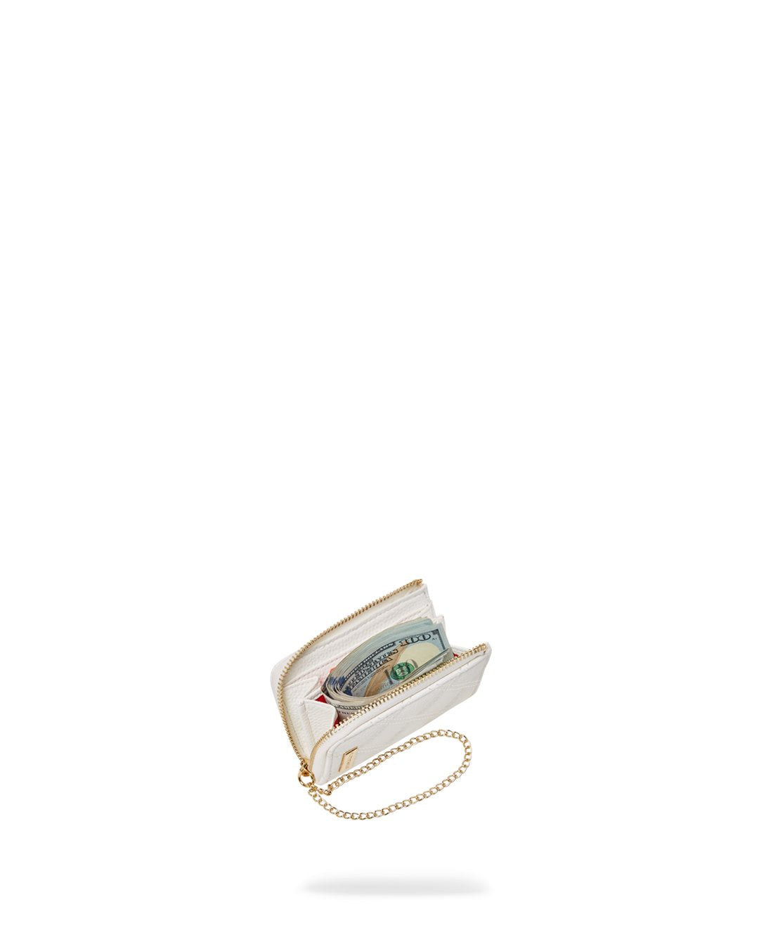 SPRAYGROUND RIVIERIA WHITE GOLD WALLET