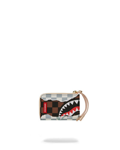 SPRAYGROUND BROWN TEAR AWAY WALLET