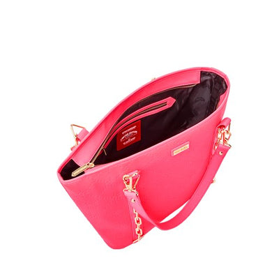 SPRAYGROUND PINK EMBOSSED TOTE