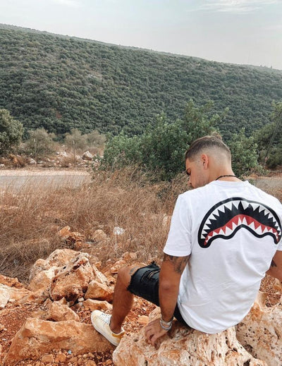 SPRAYGROUND Back To The Shark White