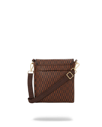 SPRAYGROUND CASHIN CHECKS MESSENGER BAG