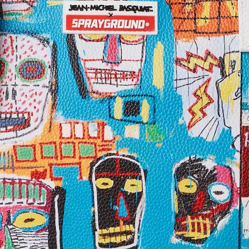 SPRAYGROUND BASQUIAT SKULL TOTE