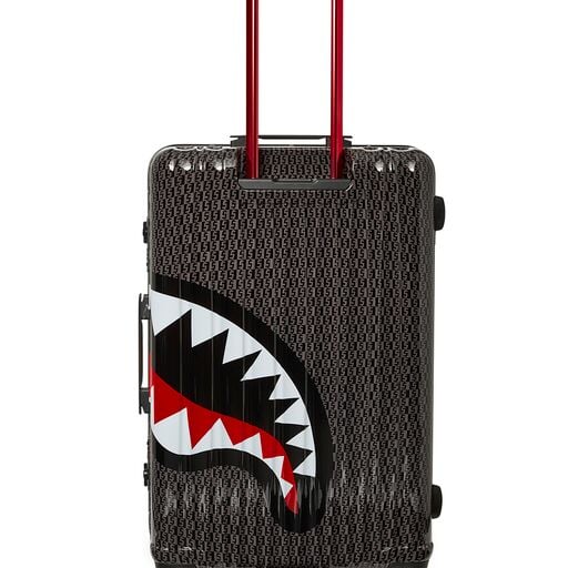 SPRAYGROUND MONEY CHECK GREY LUGGAGE BUNDLE SET