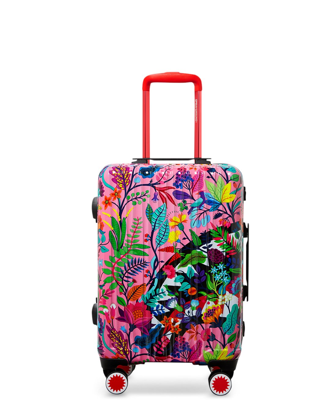 SANCTUARY SLIPT FLOWER CARRY-ON LUGGAGE