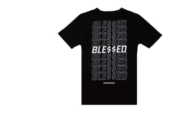 SPRAYGROUND T- Shirts Blessed  Black