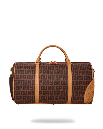 SPRAYGROUND SPLIT MONEY CHECK EMPEROR DUFFLE