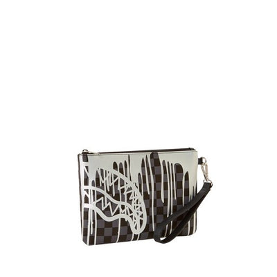 SPRAYGROUND PLATINUM DRIPS CROSS OVER CLUTCH