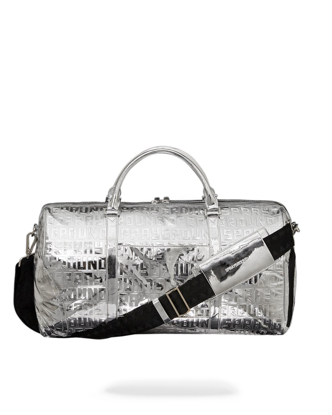 METALLIC INFINITI DUFFLE