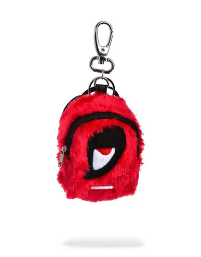 FUR MONSTER SHARK KEYCHAIN