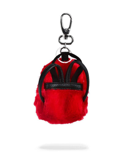 FUR MONSTER SHARK KEYCHAIN