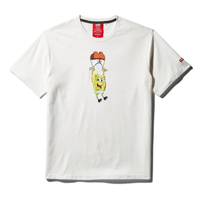 SPRAYGROUND SPONGEBOB ON THE WALL TSHIRT WHITE