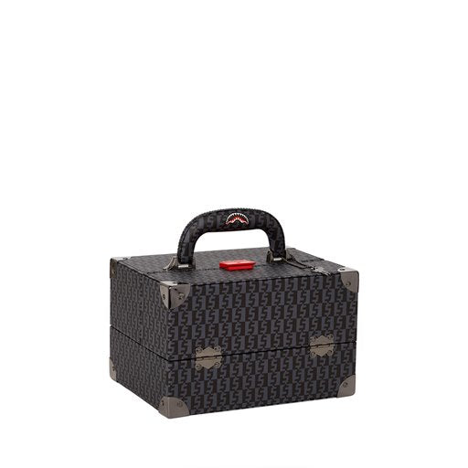 SPRAYGROUND MONEY CHECK GREY JEWELRY CASE