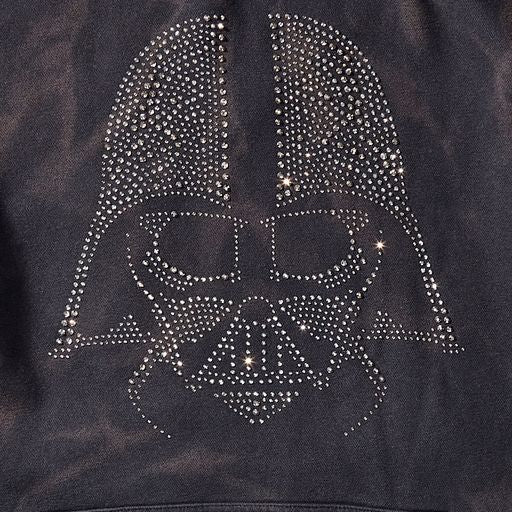 DARTH VADER RHINESTONE HEAD HOODIE