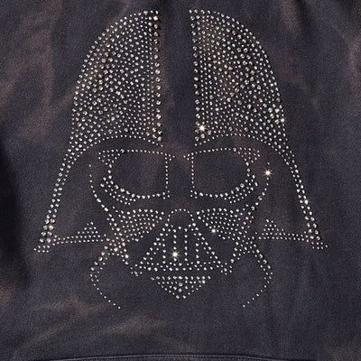 SPRAYGROUND DARTH VADER RHINESTONE HEAD HOODIE