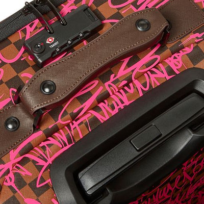 SPRAYGROUND SHARKS IN NY CARRY-ON LUGGAGE