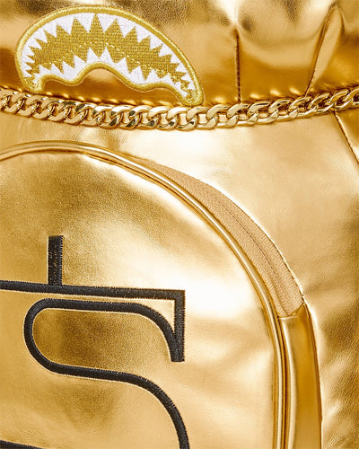 SPRAYGROUND GOLDEN TEDDYBEAR