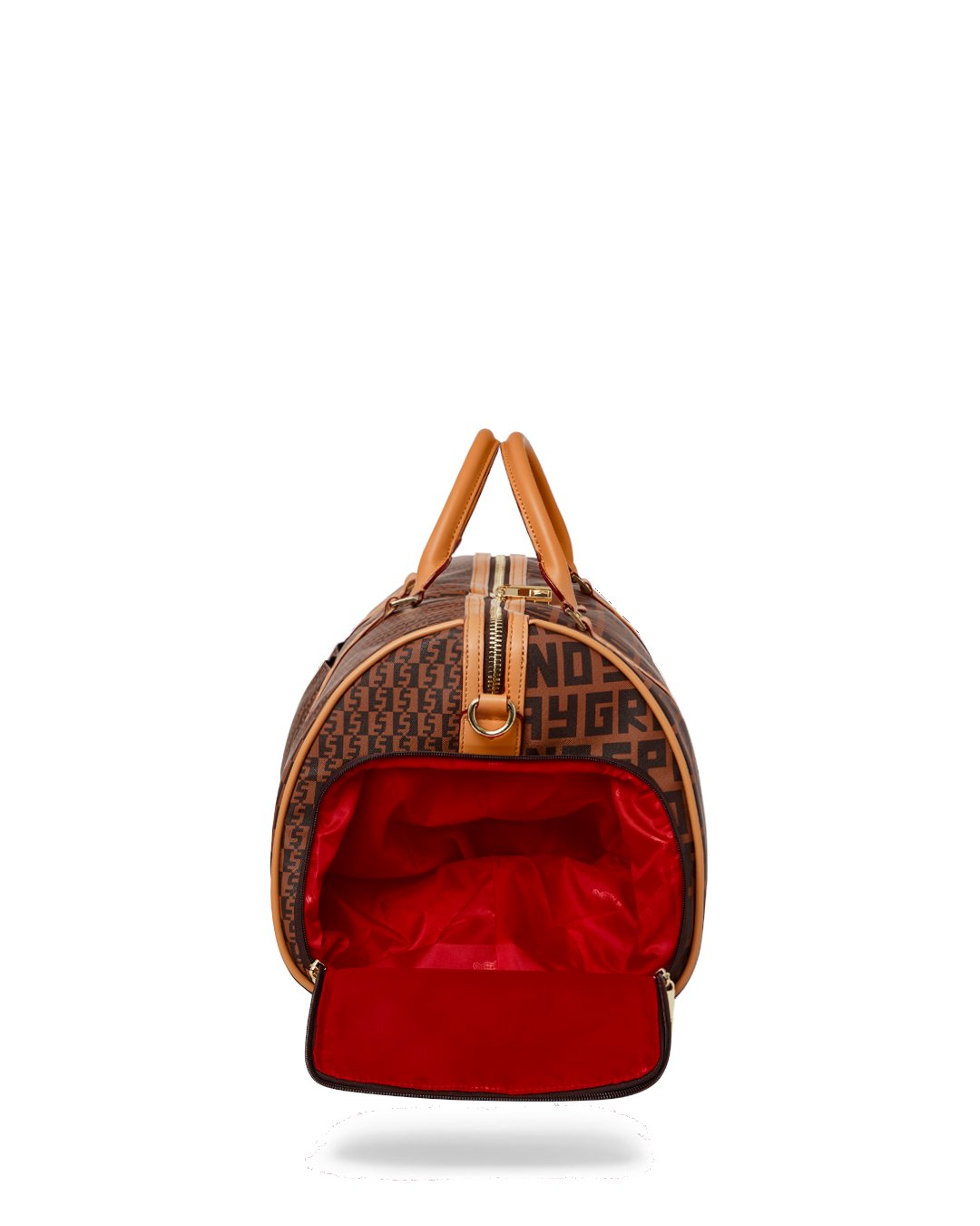 SPRAYGROUND SPLIT MONEY CHECK EMPEROR DUFFLE