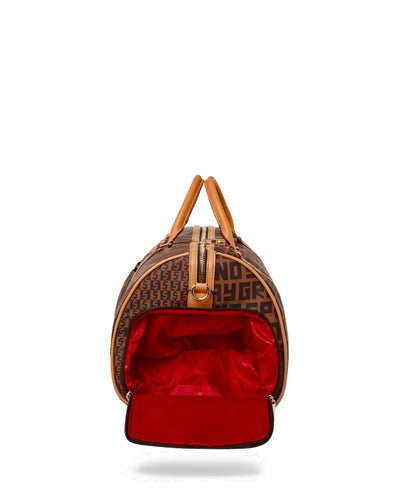 SPRAYGROUND SPLIT MONEY CHECK EMPEROR DUFFLE