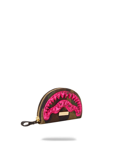 SPRAYGROUND CAMO PINK SHARK WALLET