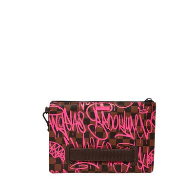 SPRAYGROUND SHARKS IN NY CROSS-OVER CLUTCH