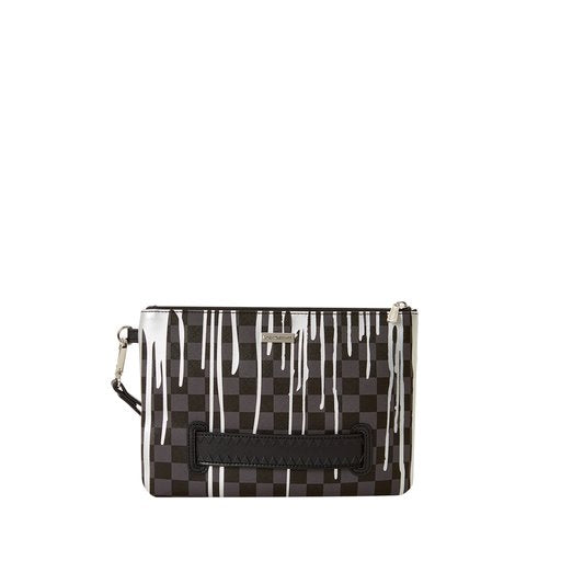 SPRAYGROUND PLATINUM DRIPS CROSS OVER CLUTCH
