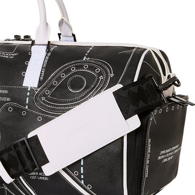 SPRAYGROUND REVERSE TECHNICAL EMPEROR DUFFLE
