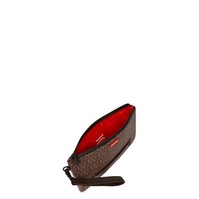 SPRAYGROUND SHARKS IN PARIS CHECK CROSS-OVER CLUTCH