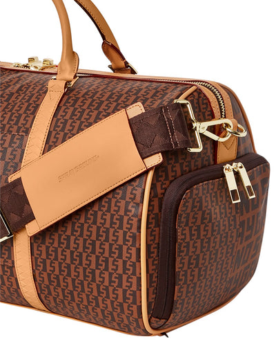 SPRAYGROUND SPLIT MONEY CHECK EMPEROR DUFFLE