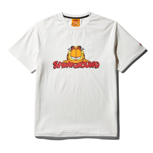 SPRAYGROUND GARFIELD SPRAYGROUND TSHIRT - WHITE