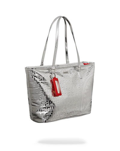 METALLIC INFINITI TOTE