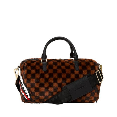 SPRAYGROUND FUR SHARKS IN PARIS MINI DUFFLE