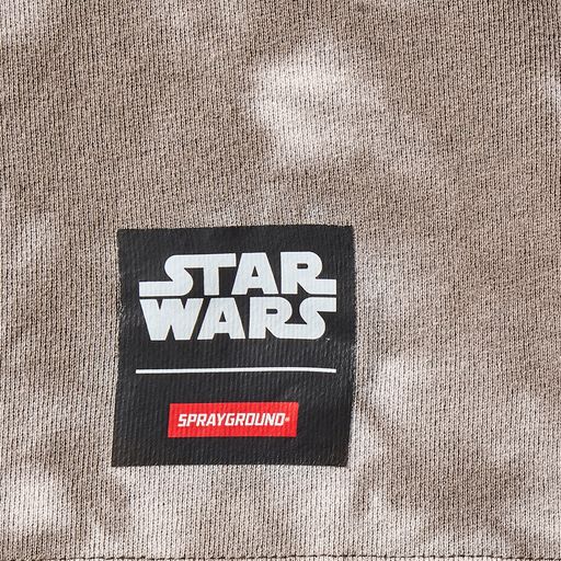 SPRAYGROUND MANDALORIAN HOODIE PULLOVER BROWN