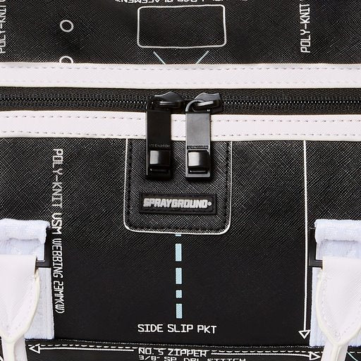 SPRAYGROUND REVERSE TECHNICAL EMPEROR DUFFLE