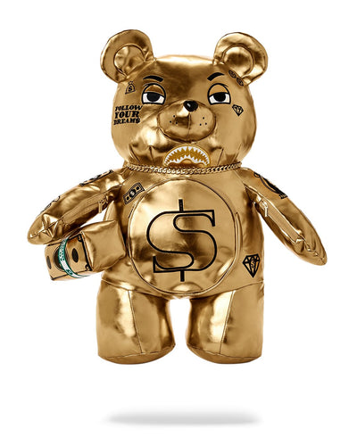 SPRAYGROUND GOLDEN TEDDYBEAR