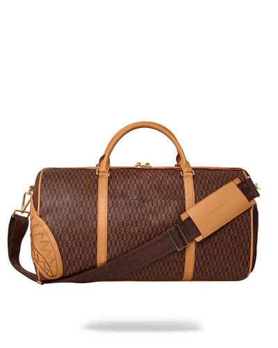 SPRAYGROUND SPLIT MONEY CHECK EMPEROR DUFFLE