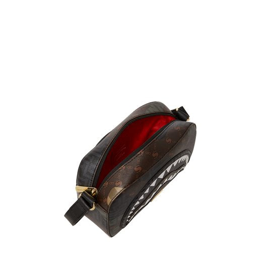 SPRAYGROUND CAMO BRANDED MAN PURSE