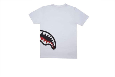 SPRAYGROUND Tshirt SHARK BY SIDE White