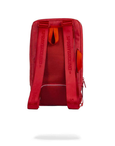 SPRAYGROUND LAPTOP BAG SHARK SMARTPACK (RED SEUEDE)