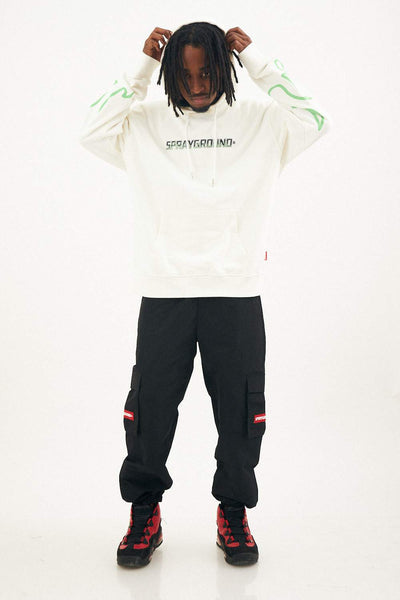 FIRE HOODY (WHITE)