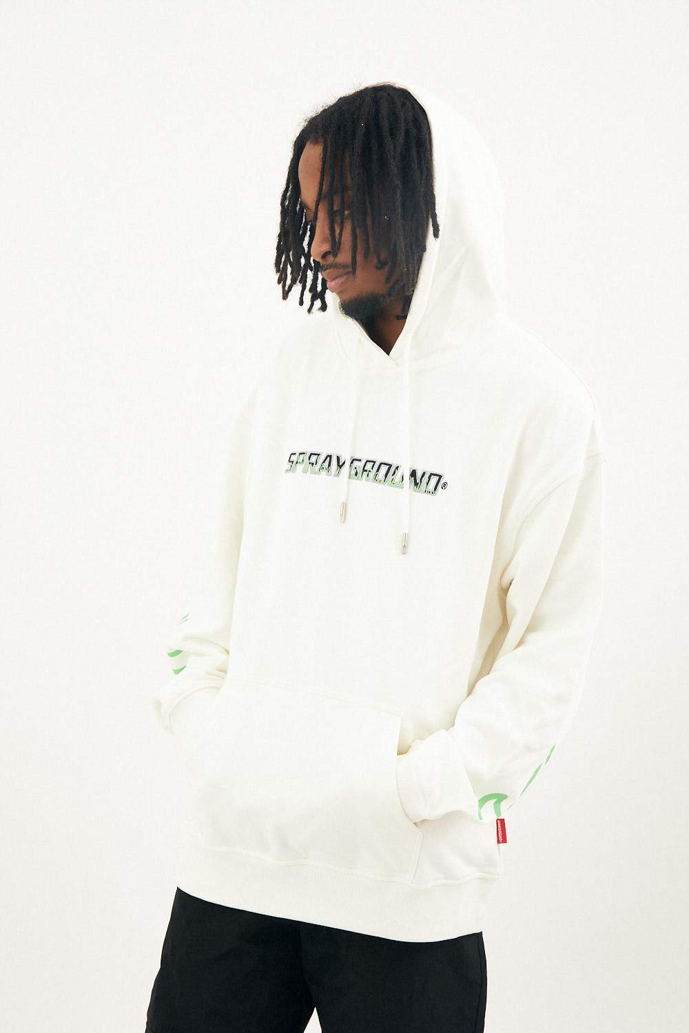 FIRE HOODY (WHITE)