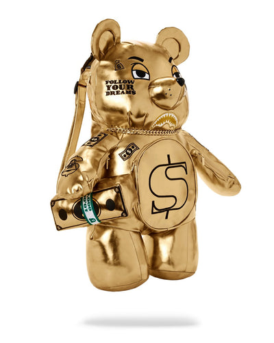 SPRAYGROUND GOLDEN TEDDYBEAR