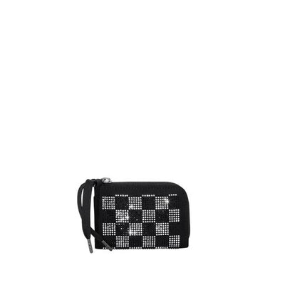 CHECKERED TRINITY WALLET