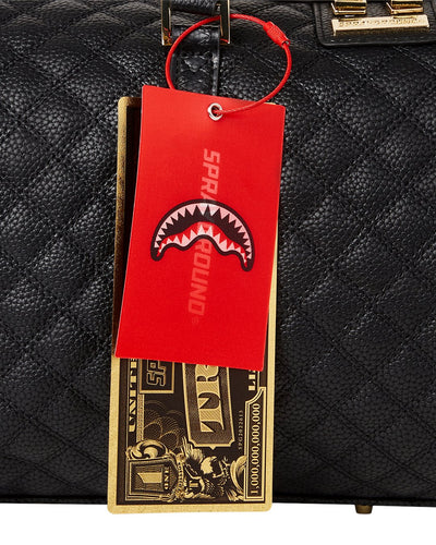 SPRAYGROUND SPLIT QUILT SHARK MINI DUFFLE