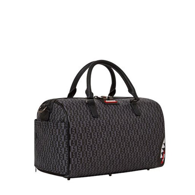 SPRAYGROUND MONEY CHECK GREY MINI DUFFLE