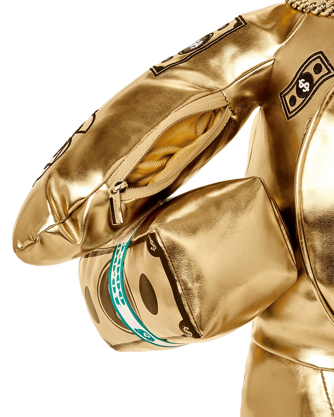 SPRAYGROUND GOLDEN TEDDYBEAR