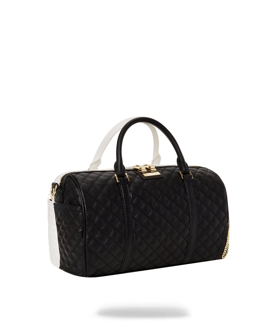 SPRAYGROUND SPLIT QUILT SHARK MINI DUFFLE