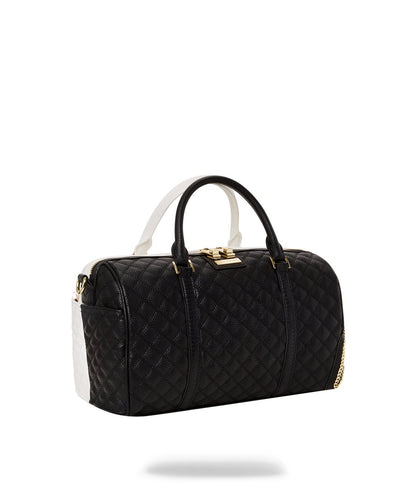 SPRAYGROUND SPLIT QUILT SHARK MINI DUFFLE