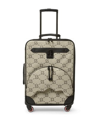 SPRAYGROUND DOUBLE MONEY CARRY ON LUGGAGE