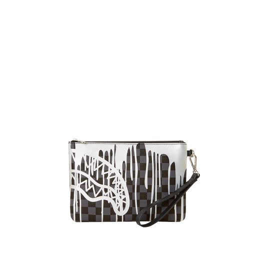 SPRAYGROUND PLATINUM DRIPS CROSS OVER CLUTCH
